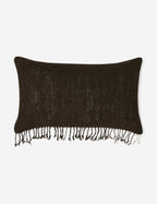 Kavi Throw Pillow | Hand Loomed Desi Wool, Geometric Patterns