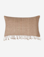 Kavi Throw Pillow | Hand Loomed Desi Wool, Geometric Patterns