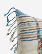 Kavi Throw Pillow | Hand Loomed Desi Wool, Geometric Patterns