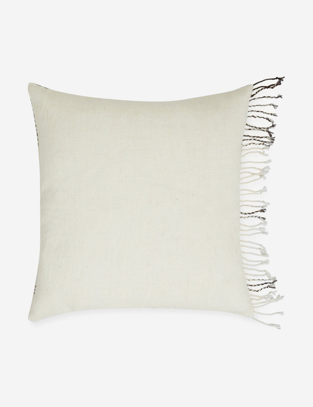 Kavi Throw Pillow | Hand Loomed Desi Wool, Geometric Patterns