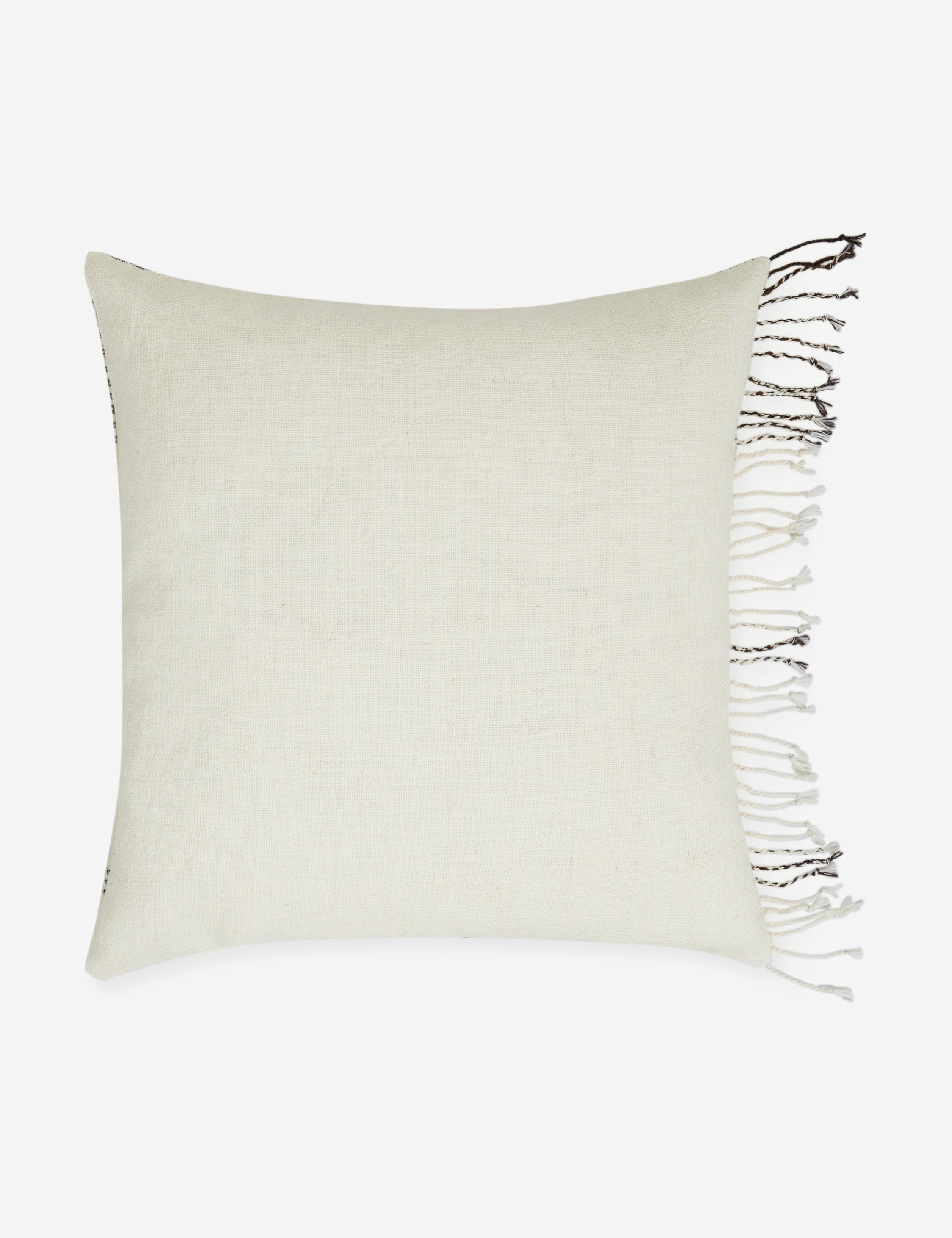 Kavi Throw Pillow | Hand Loomed Desi Wool, Geometric Patterns