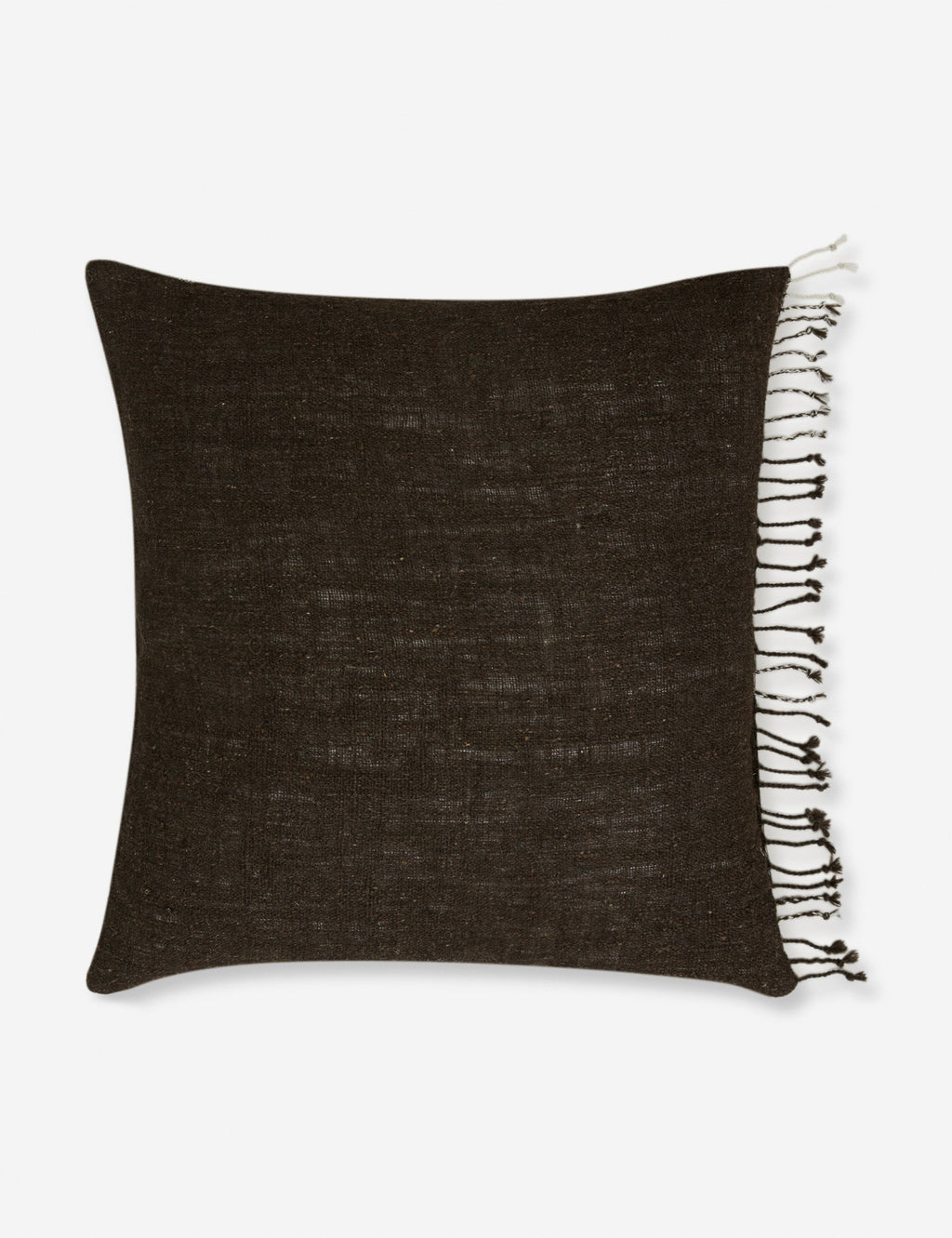 Kavi Throw Pillow | Hand Loomed Desi Wool, Geometric Patterns