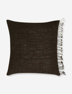 Kavi Throw Pillow | Hand Loomed Desi Wool, Geometric Patterns