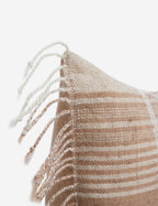 Kavi Throw Pillow | Hand Loomed Desi Wool, Geometric Patterns