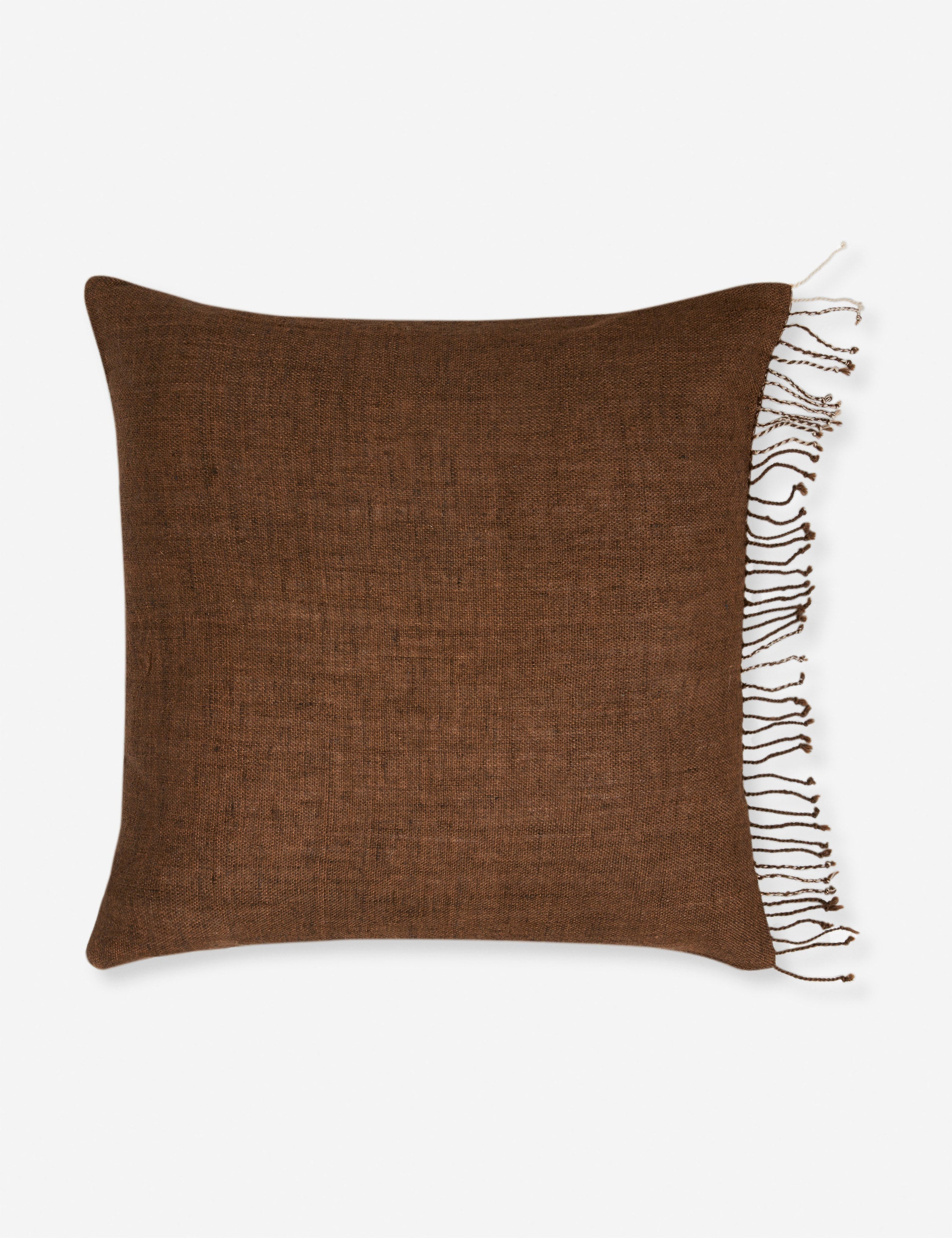 Kavi Throw Pillow | Hand Loomed Desi Wool, Geometric Patterns