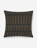 Kona Decorative Pillow | Soft Linen Weave, Geometric Pattern