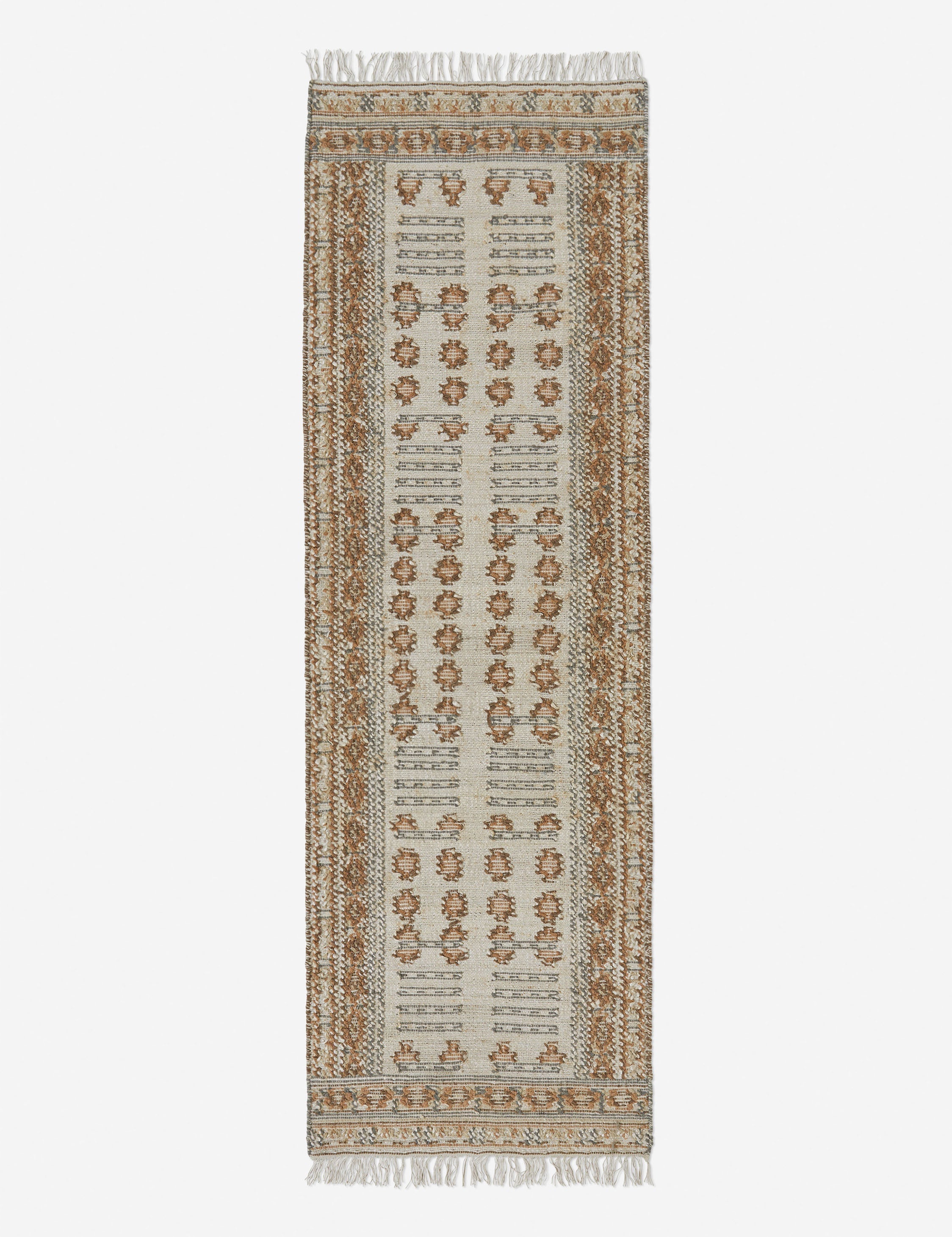 Kairo Flatweave Rug | Jute-Wool Blend, Durable Low Pile
