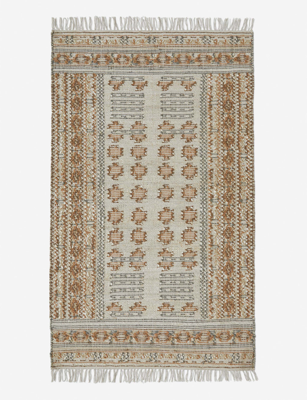 Kairo Flatweave Rug | Jute-Wool Blend, Durable Low Pile