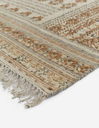 Kairo Flatweave Rug | Jute-Wool Blend, Durable Low Pile