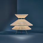 Woven Cotton Thread Dome Table Lamp