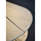 Woven Cotton Thread Dome Table Lamp