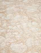 Kona Coffee Table | Ivory Marble Top, Bronze-Plated Legs