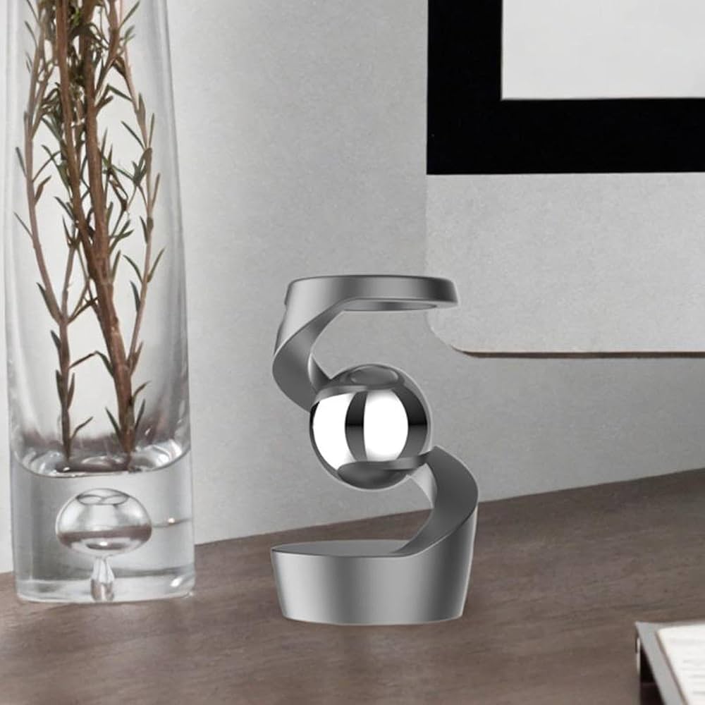 Kinetic Desk Toy, Pure Aluminum Alloy, Kinetic Motion, Desktop Display