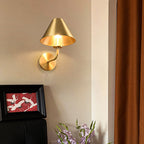Gooseneck Cone Wall Sconce