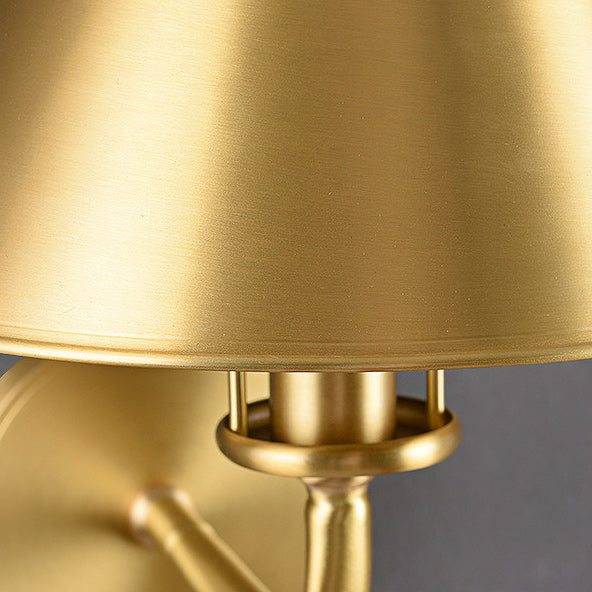 Gooseneck Cone Wall Sconce