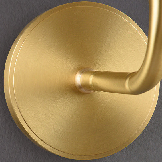 Gooseneck Cone Wall Sconce