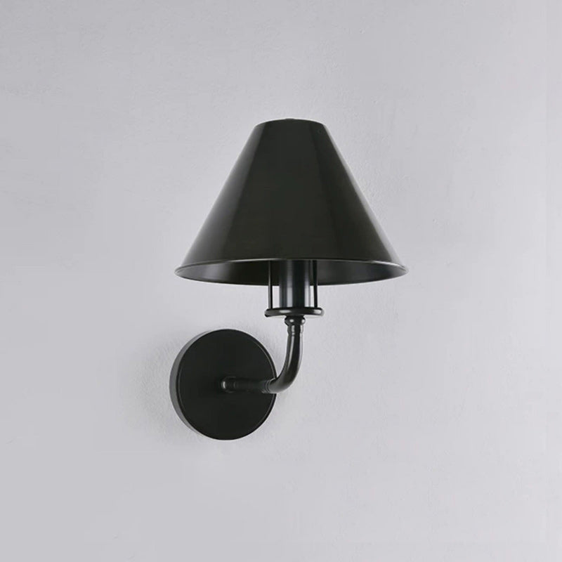 Gooseneck Cone Wall Sconce