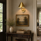 Gooseneck Cone Wall Sconce