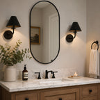 Gooseneck Cone Wall Sconce
