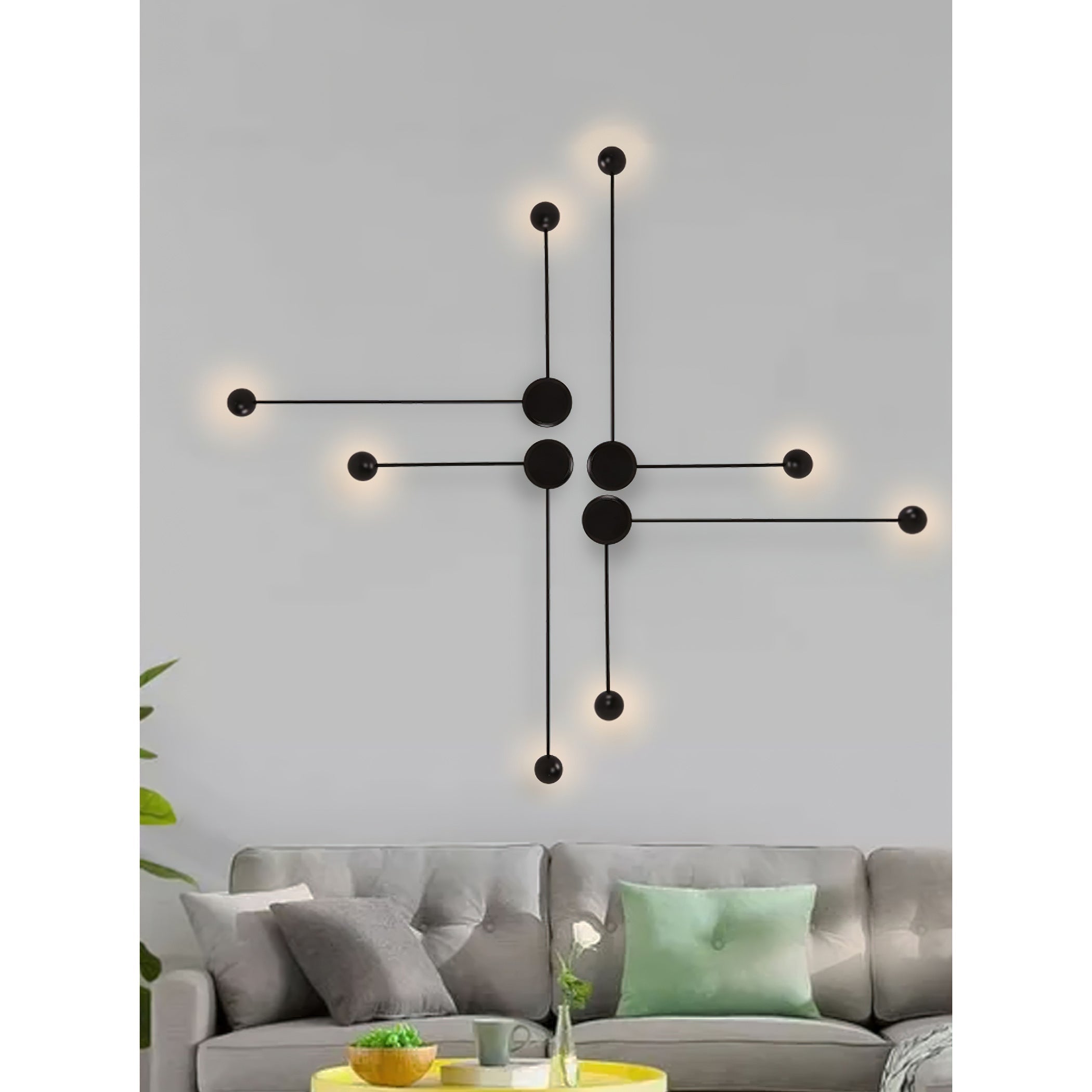 Linear LED Geometric Wall Lamp