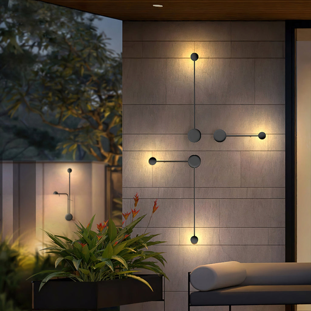 Linear LED Geometric Wall Lamp