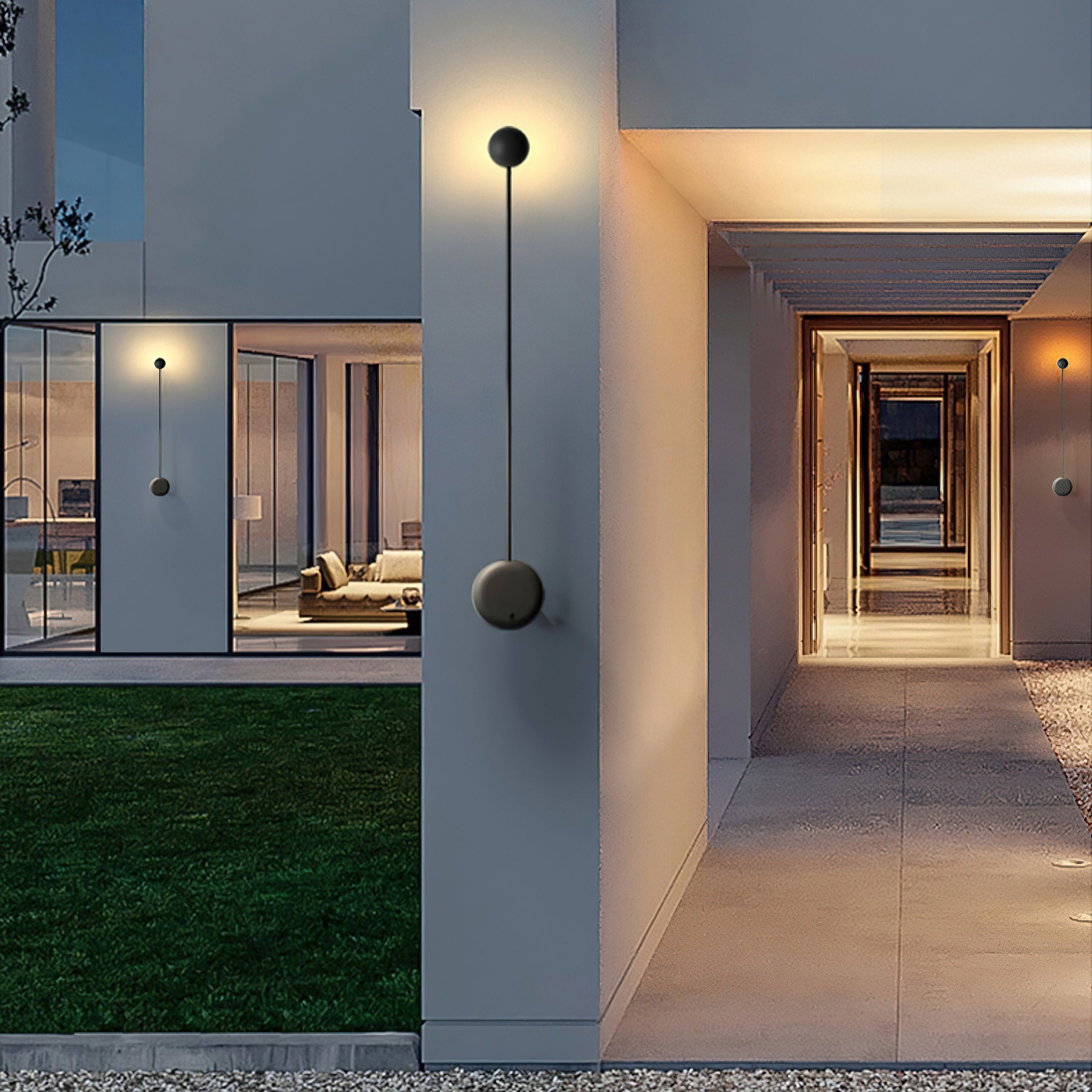 Linear LED Geometric Wall Lamp