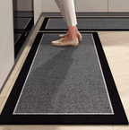 Kitchen Floor Mat Diatomaceous Earth Surface Waterproof Oil Resistant Anti Slip Base