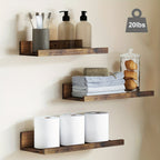 ClassicStep: Modern Wall Shelves – Durable, Low-Maintenance & Hanging in Various Sizes for Kitchen & Office