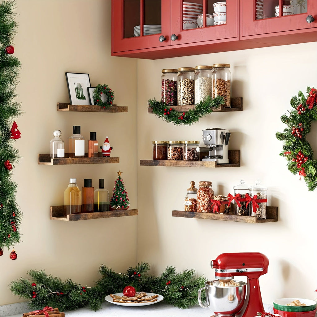 ClassicStep: Modern Wall Shelves – Durable, Low-Maintenance & Hanging in Various Sizes for Kitchen & Office