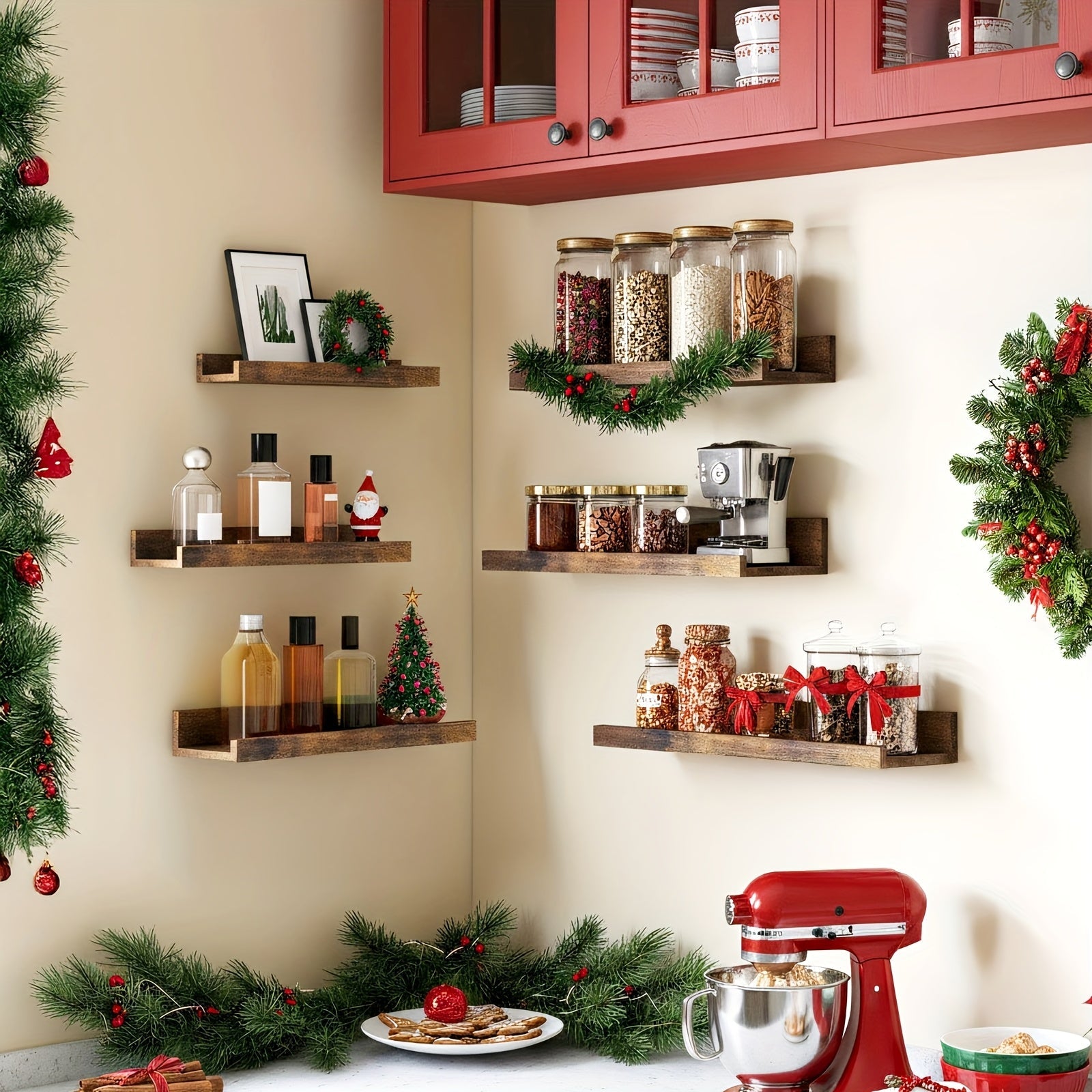 ClassicStep: Modern Wall Shelves – Durable, Low-Maintenance & Hanging in Various Sizes for Kitchen & Office
