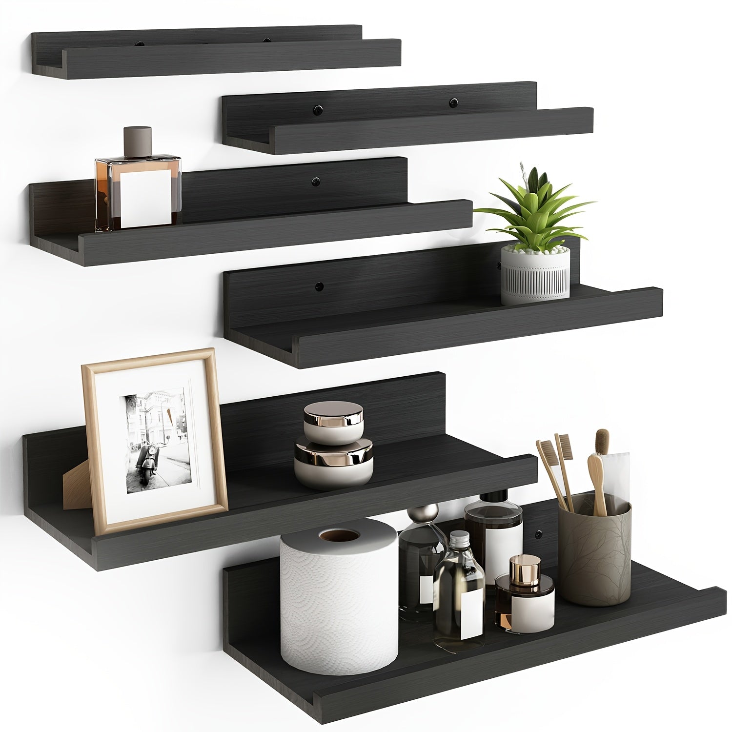 ClassicStep: Modern Wall Shelves – Durable, Low-Maintenance & Hanging in Various Sizes for Kitchen & Office