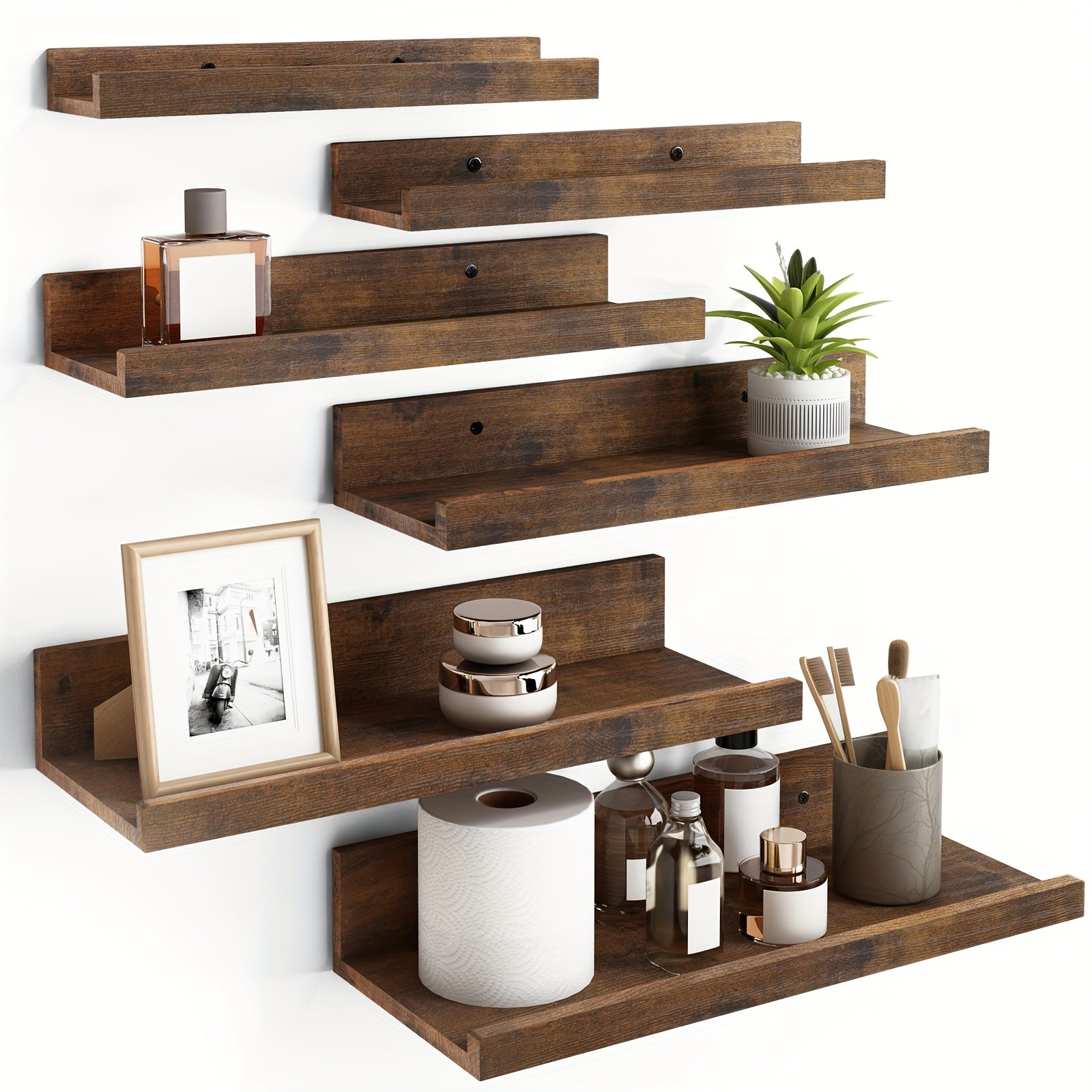 ClassicStep: Modern Wall Shelves – Durable, Low-Maintenance & Hanging in Various Sizes for Kitchen & Office