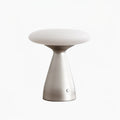 Cordless Metal & Glass Table Lamp (Rechargeable)