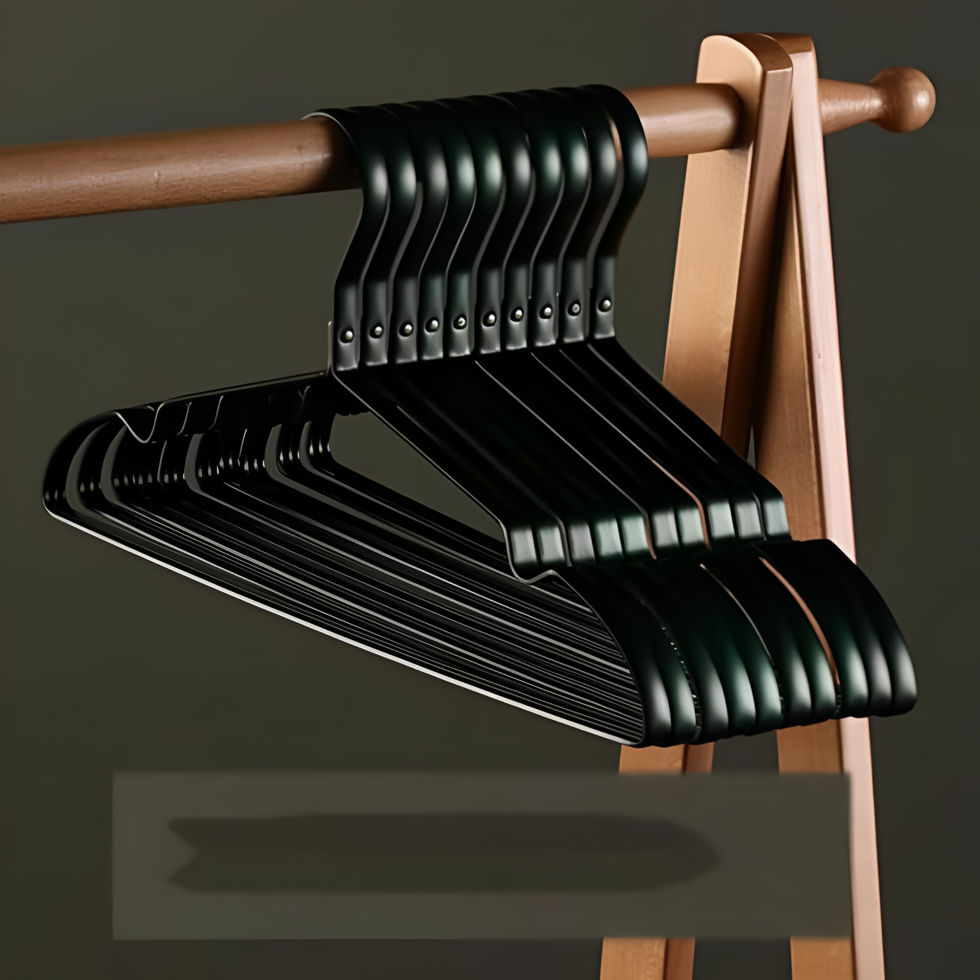 KleiderGlanz: Non-slip Hangers Made from Aluminum Alloy – Durable, Space-Saving & Modern for Wardrobe Organization