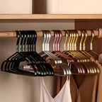 KleiderGlanz: Non-slip Hangers Made from Aluminum Alloy – Durable, Space-Saving & Modern for Wardrobe Organization