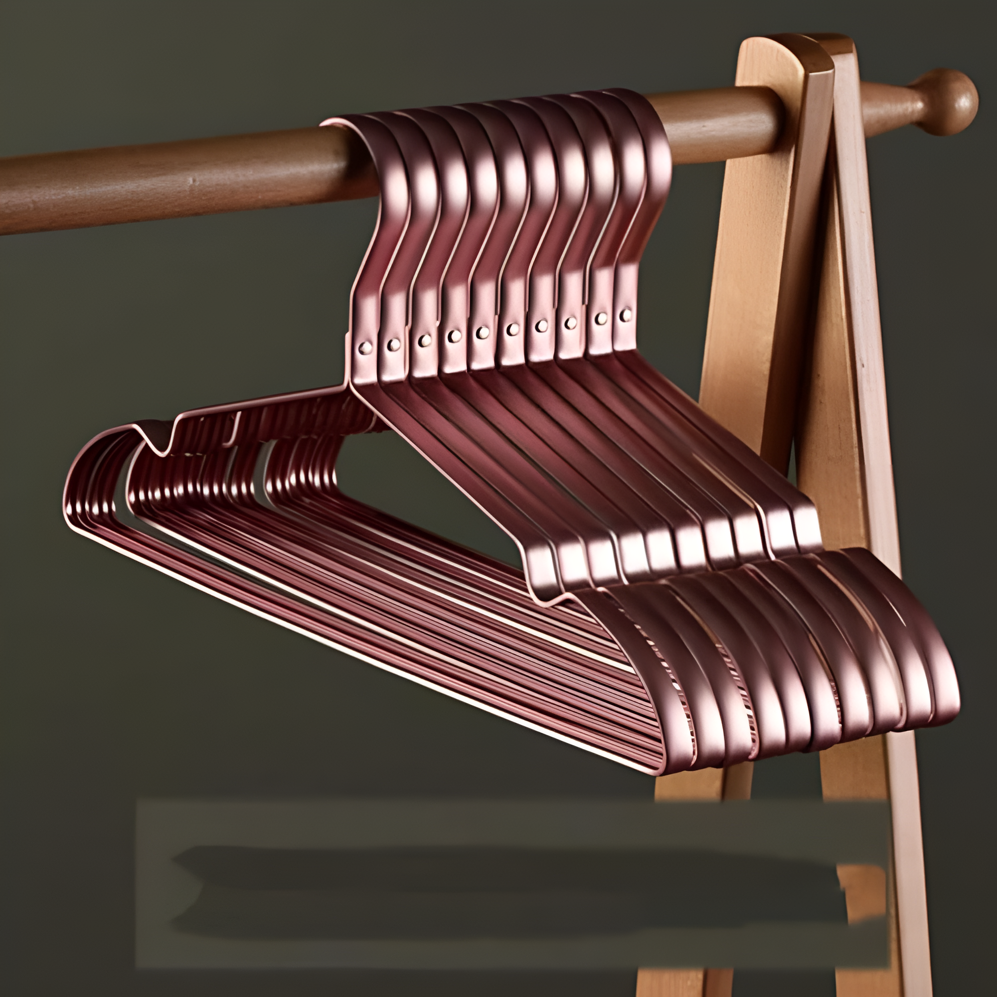 KleiderGlanz: Non-slip Hangers Made from Aluminum Alloy – Durable, Space-Saving & Modern for Wardrobe Organization