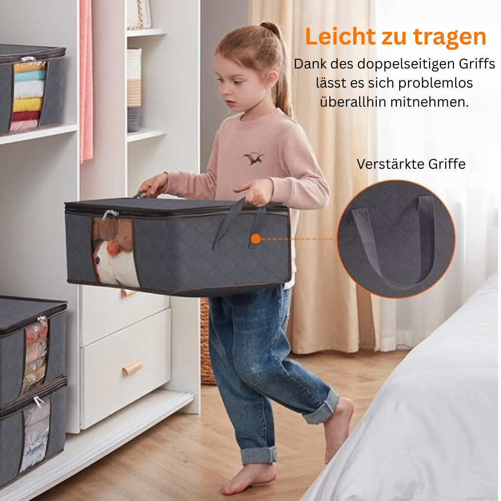 Clothing Protection: Foldable Storage Bag – Large, Lightweight & Ideal for Clothes, Duvets & Accessories
