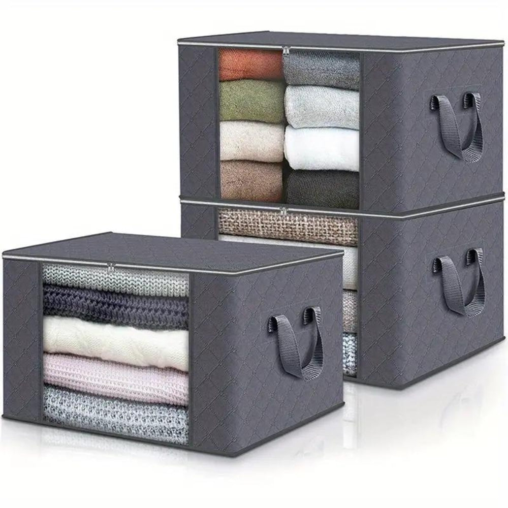 Clothing Protection: Foldable Storage Bag – Large, Lightweight & Ideal for Clothes, Duvets & Accessories