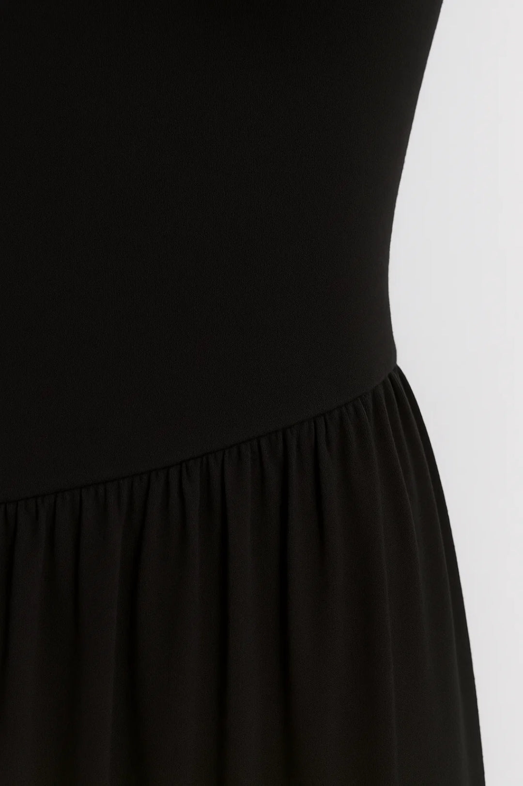 Strapless Mini Dress with Flared Skirt