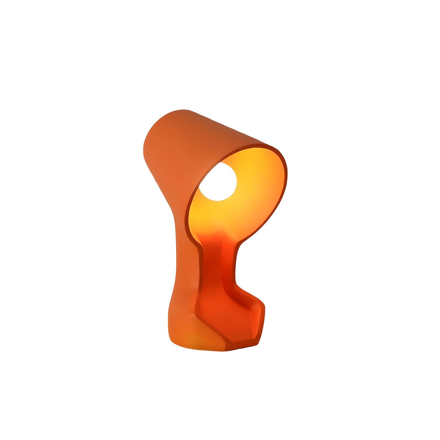 Organic Sculptural Resin Table Lamp
