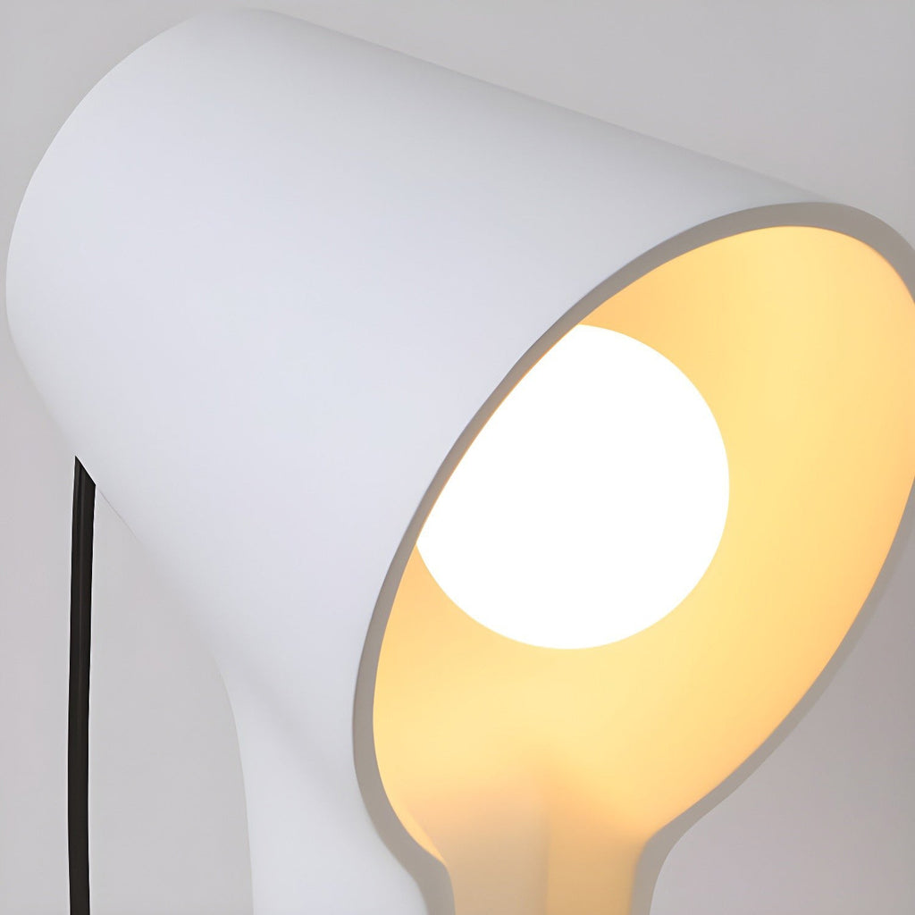 Organic Sculptural Resin Table Lamp