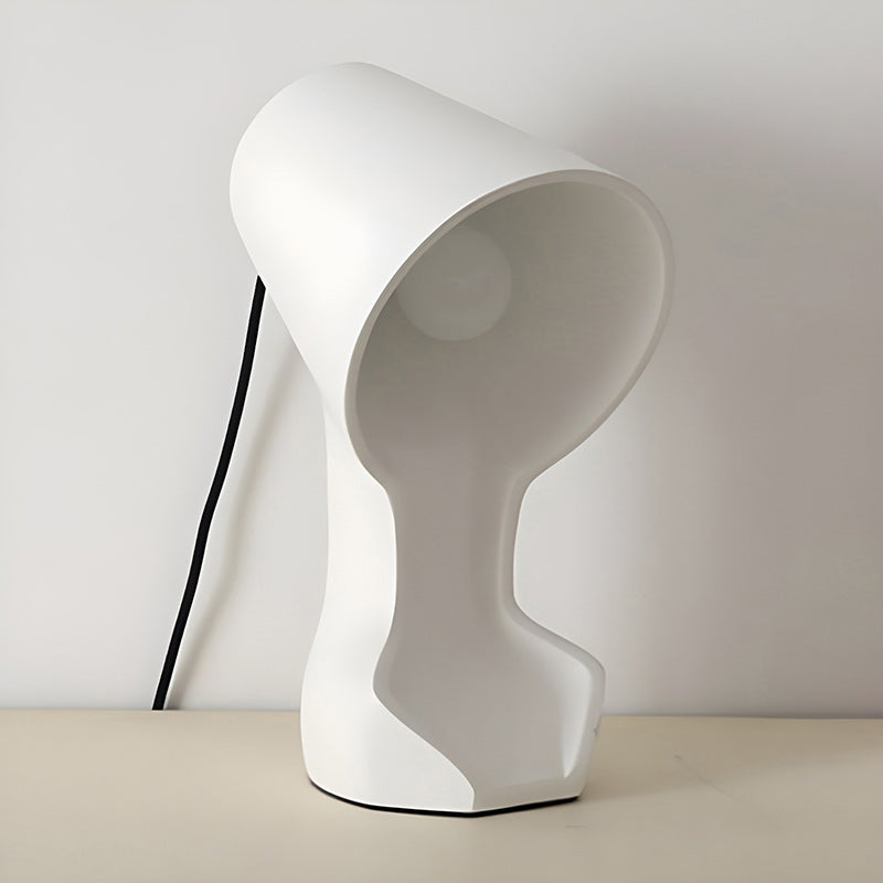 Organic Sculptural Resin Table Lamp