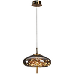 KristallNordic: Luxurious LED Pendant Light Glass – Stylish & Cozy for Kitchen & Dining Room