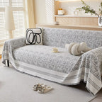 Crystal Cool: Elegant Couch Cover with Cooling Fabric – for Modern Living Spaces & Summer Freshness