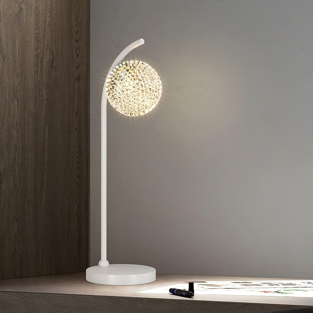 Isavelle – Crystal Table Lamp with Sparkling Light Play