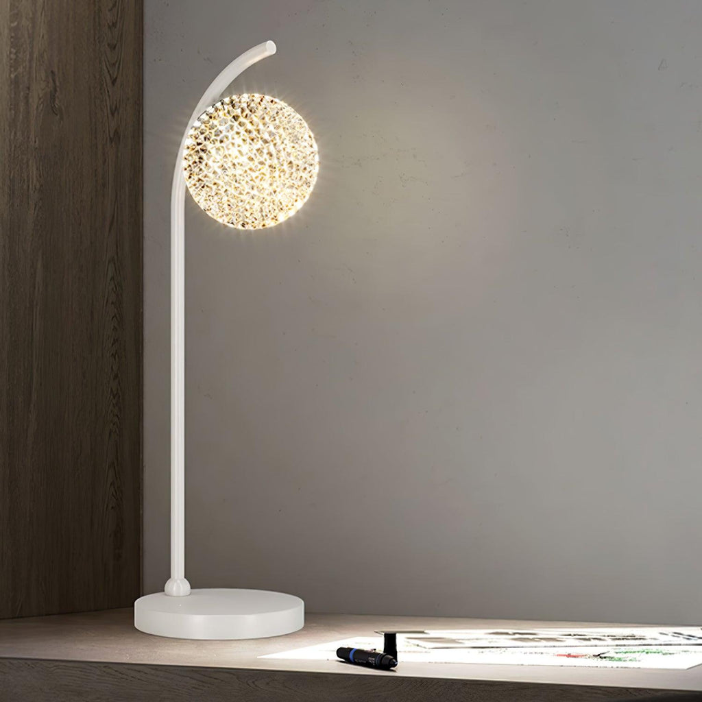 Isavelle – Crystal Table Lamp with Sparkling Light Play