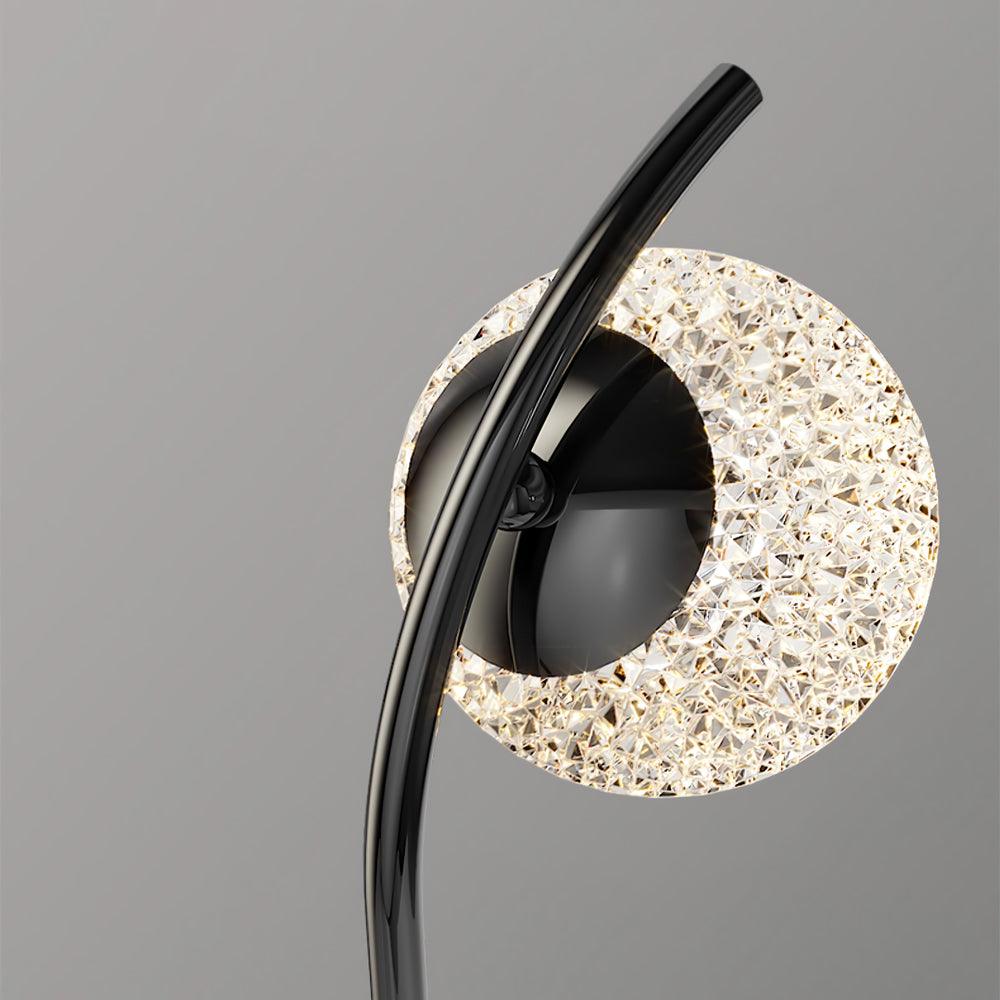 Isavelle – Crystal Table Lamp with Sparkling Light Play