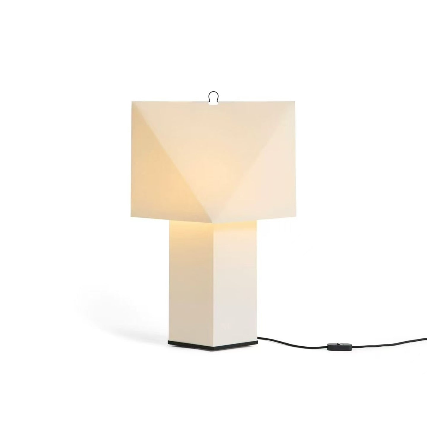 Faceted Origami Paper Table Lamp