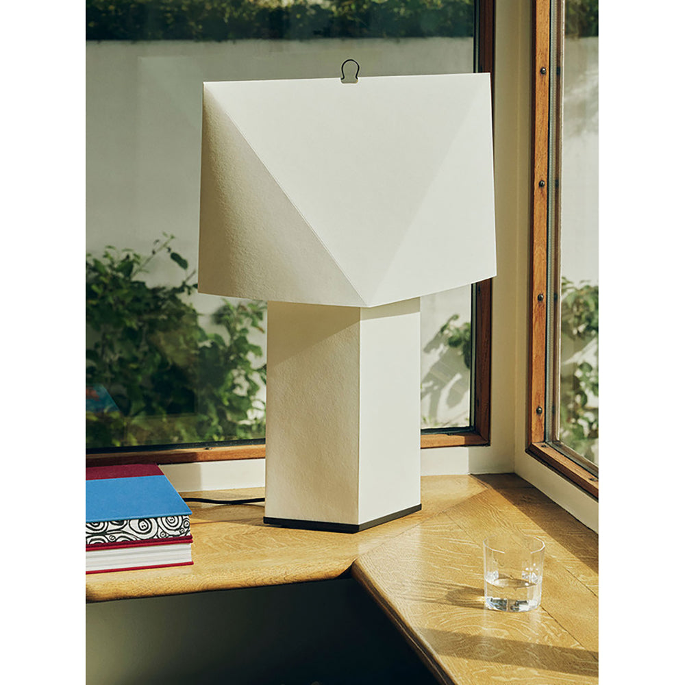 Faceted Origami Paper Table Lamp