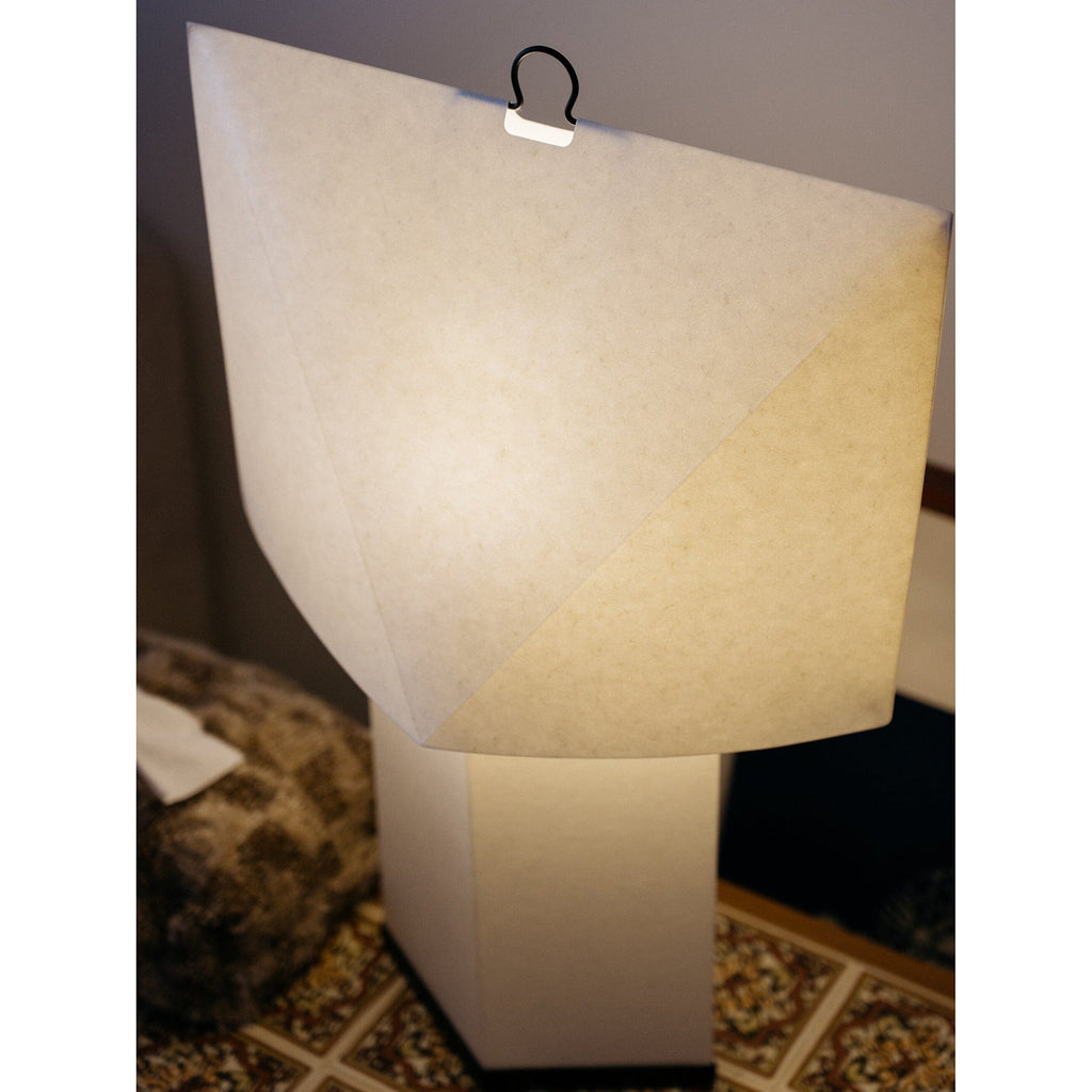 Faceted Origami Paper Table Lamp